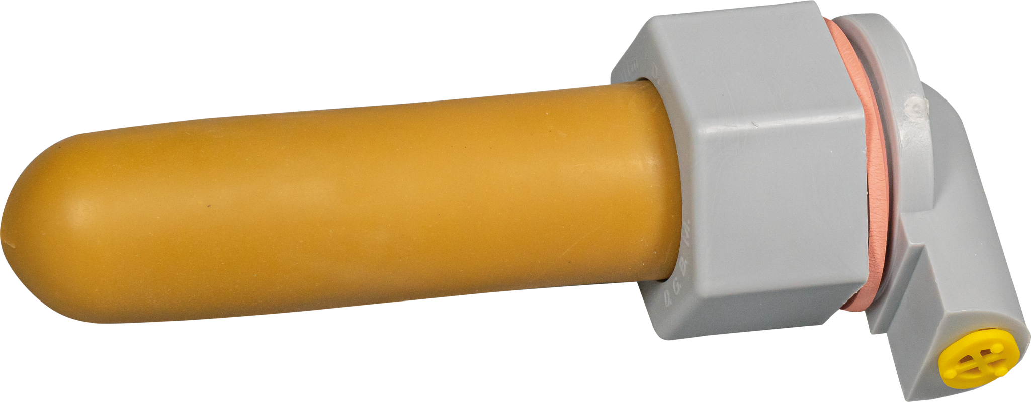 Teat, soft (beige) with ball valve for feeding bucket and calf feeding bottle ""Pro""