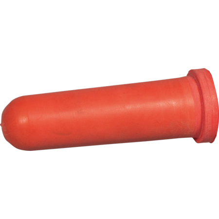 Teat, medium (red) for ball valve for feeding bucket and calf feeding bottle ""Pro""