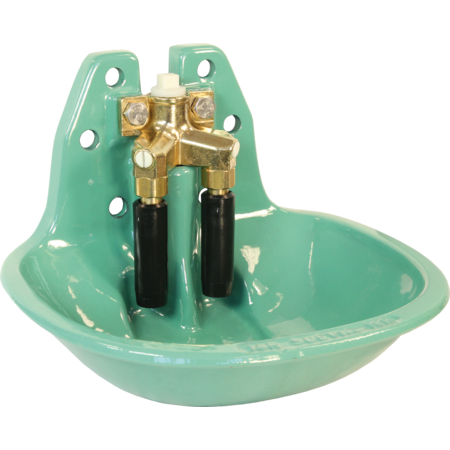 Double Pipe Valve Bowl >19R< with brass valve 3/4"