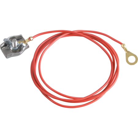 Fence Lead Connector for Rope, 8 mm eyelet (qty 1)