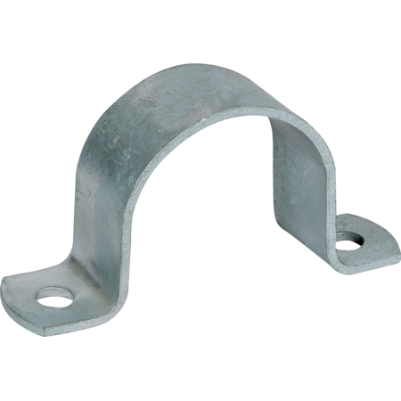Saddle Clamp, diam. 102 mm, galvanised, 1 fastener