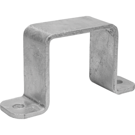 Saddle Clamp, square, 90 x 90 mm to mount the One-Way Finger Gate to a square post 90 x 90 mm