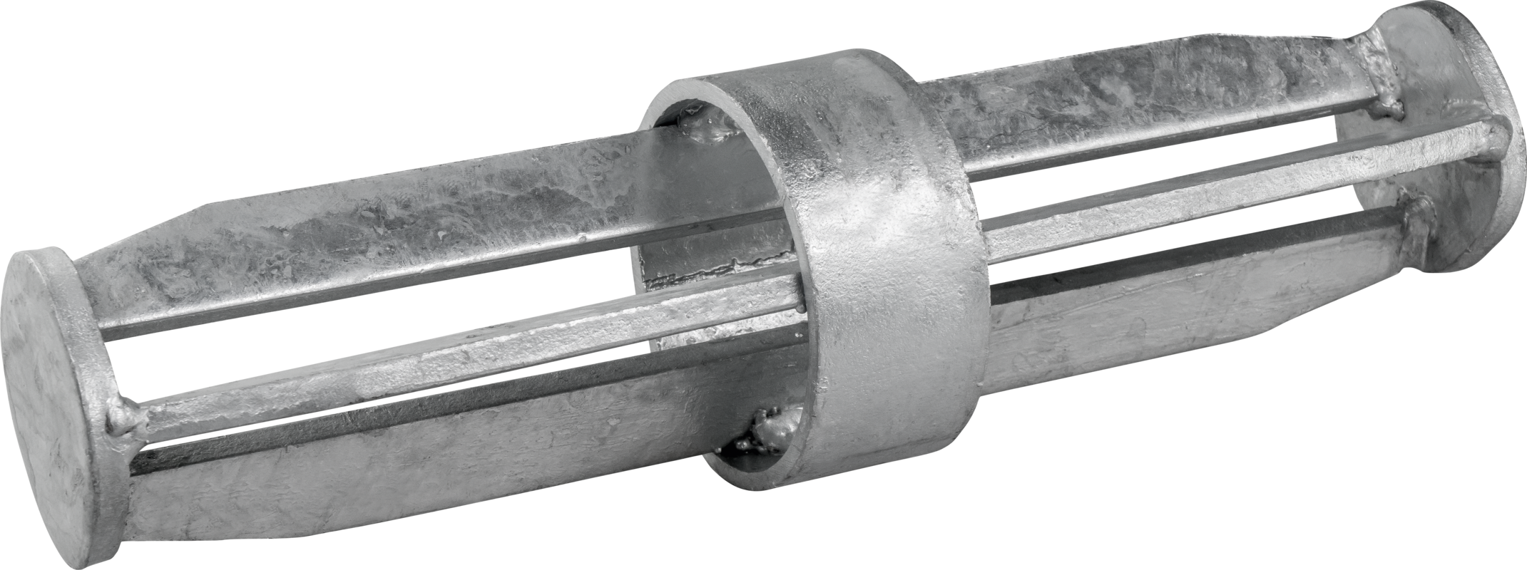 Rohrkupplung innen für Rohr 89 mm 3", l= 34 cm außen d= 80 mm