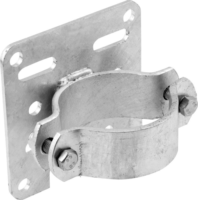 Clamp, diam. 102 mm, with fastener for drinking bowls