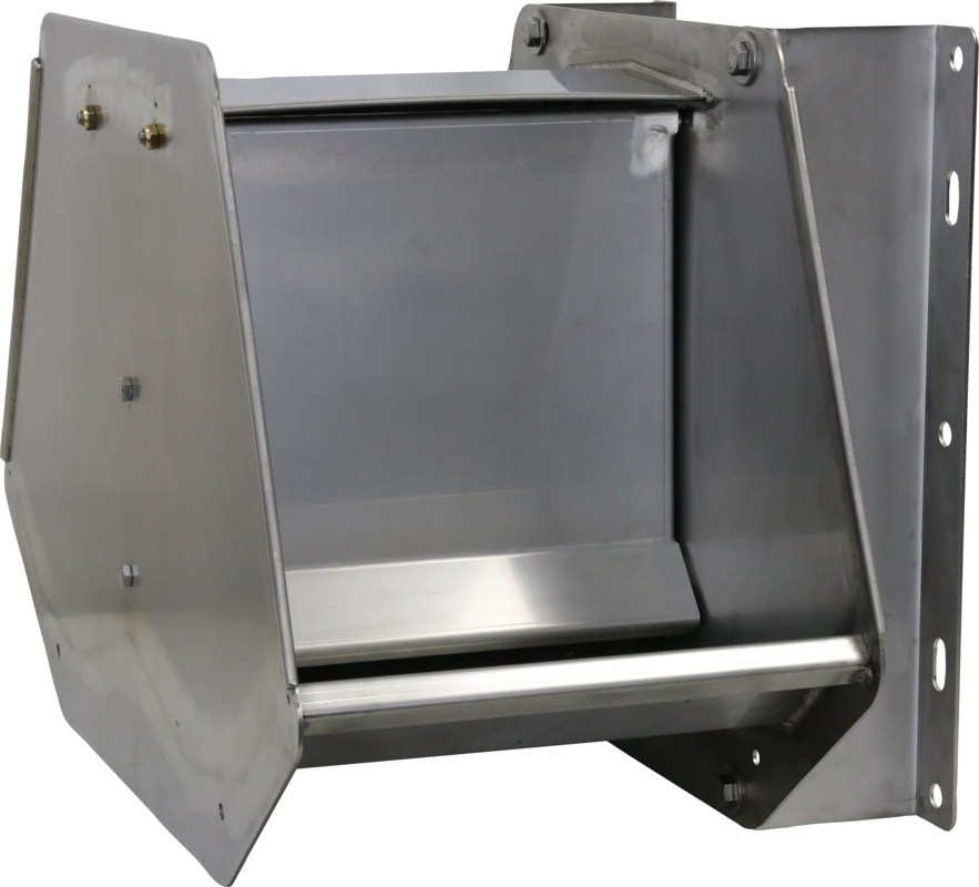 Double Valve Water Trough - Model 490, stainless steel
