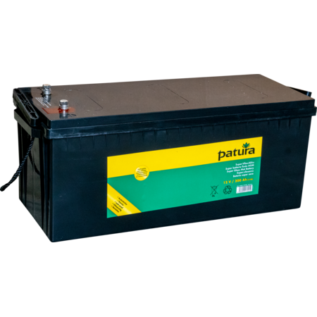 Super Glass Mat Battery 12V / 200 Ah C100, maintenance-free, with carrying handles