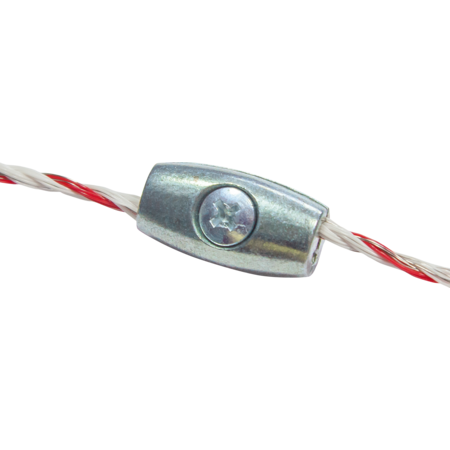 Litzenverbinder verzinkt, für Litzen bis 2,5 mm (5 Stück / Pack)