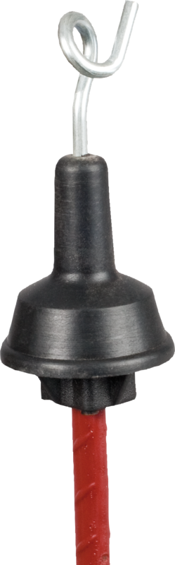 Spare Top Metal Pigtail Insulator for round steel posts (qty 25)