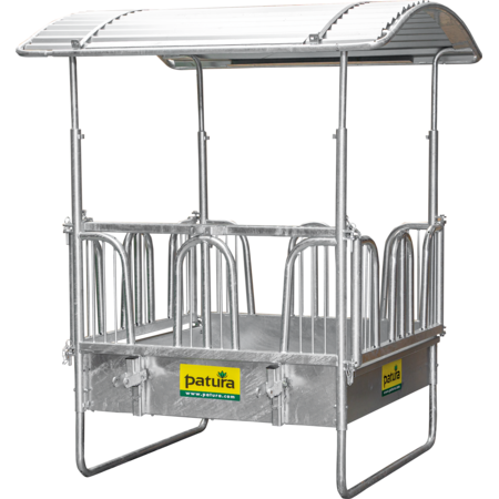 Rectangular Feeder with Safety Tombstone Feed Front, 8 feed spaces