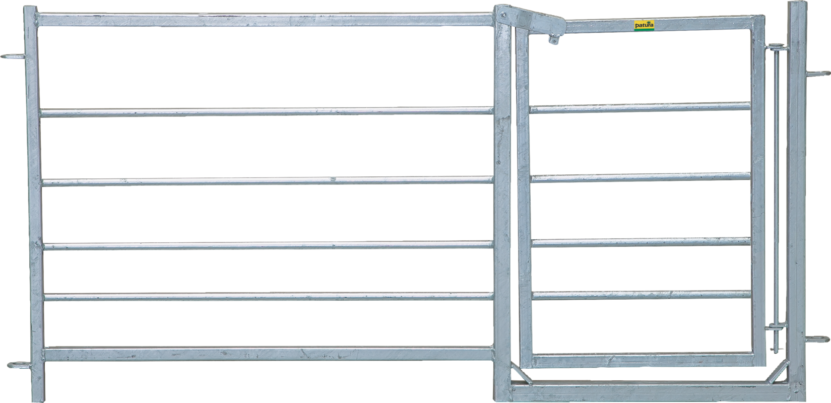 Claie avec porte pivotante, ovins, largeur : 1,83 m, galvanisée