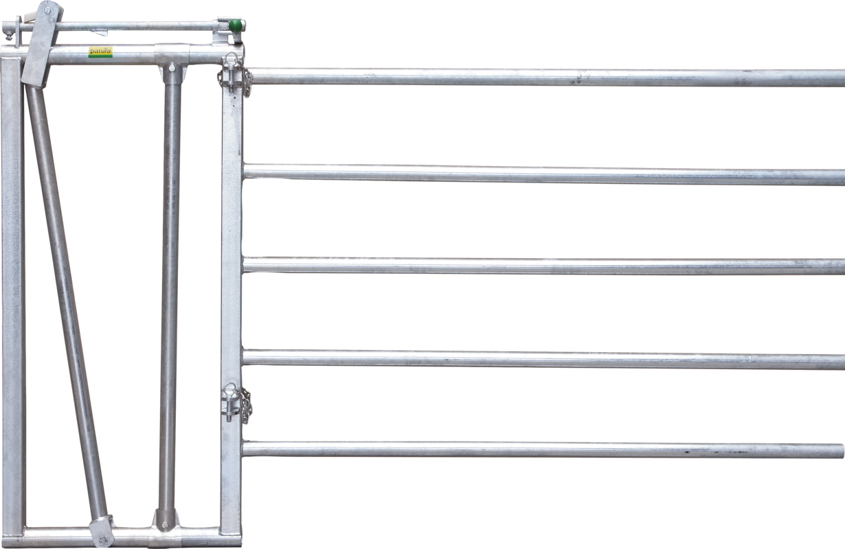 Feed Front for animal treatment with telescoping bracket R5