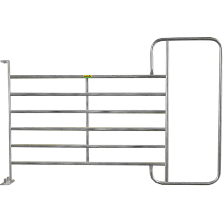 Panel-6 mit Rahmen 3,05 m, H= 2,10 m, vz
