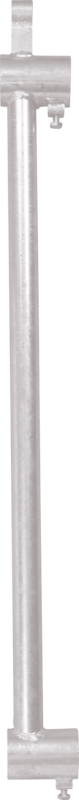 Barre verticale de fin de ligne avec support