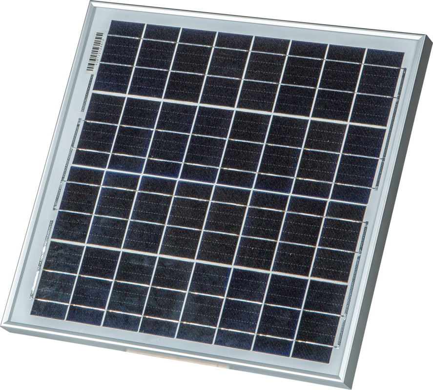 Solar Panel 20 W, with mounting bracket, for P250