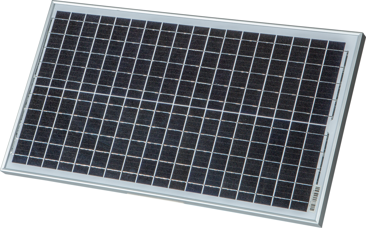 Solar Panel 40 W, with mounting bracket, for P250/P350