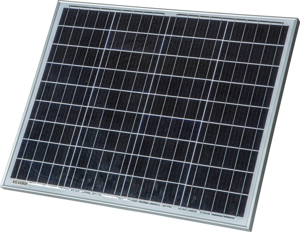 Solarmodul 65 W mit Halter für P450
