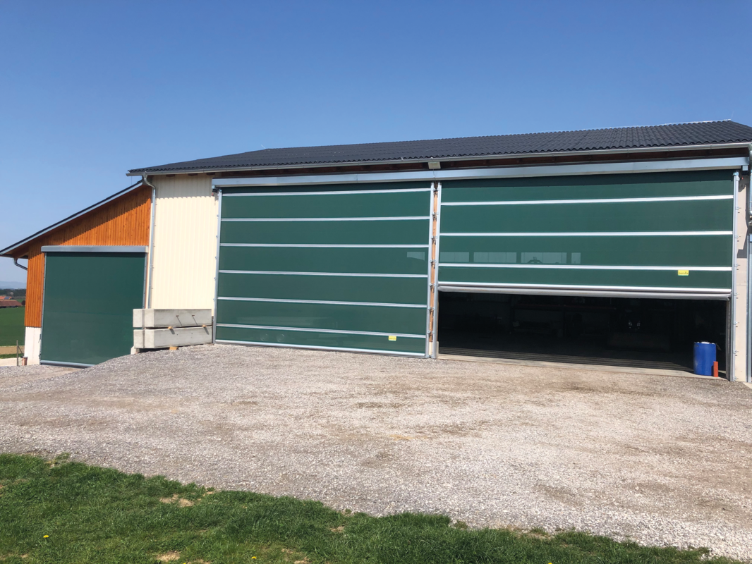 Electric Agridoor PLUS 8/5 width 7.00 m, height 5.00 m set without motor and switch