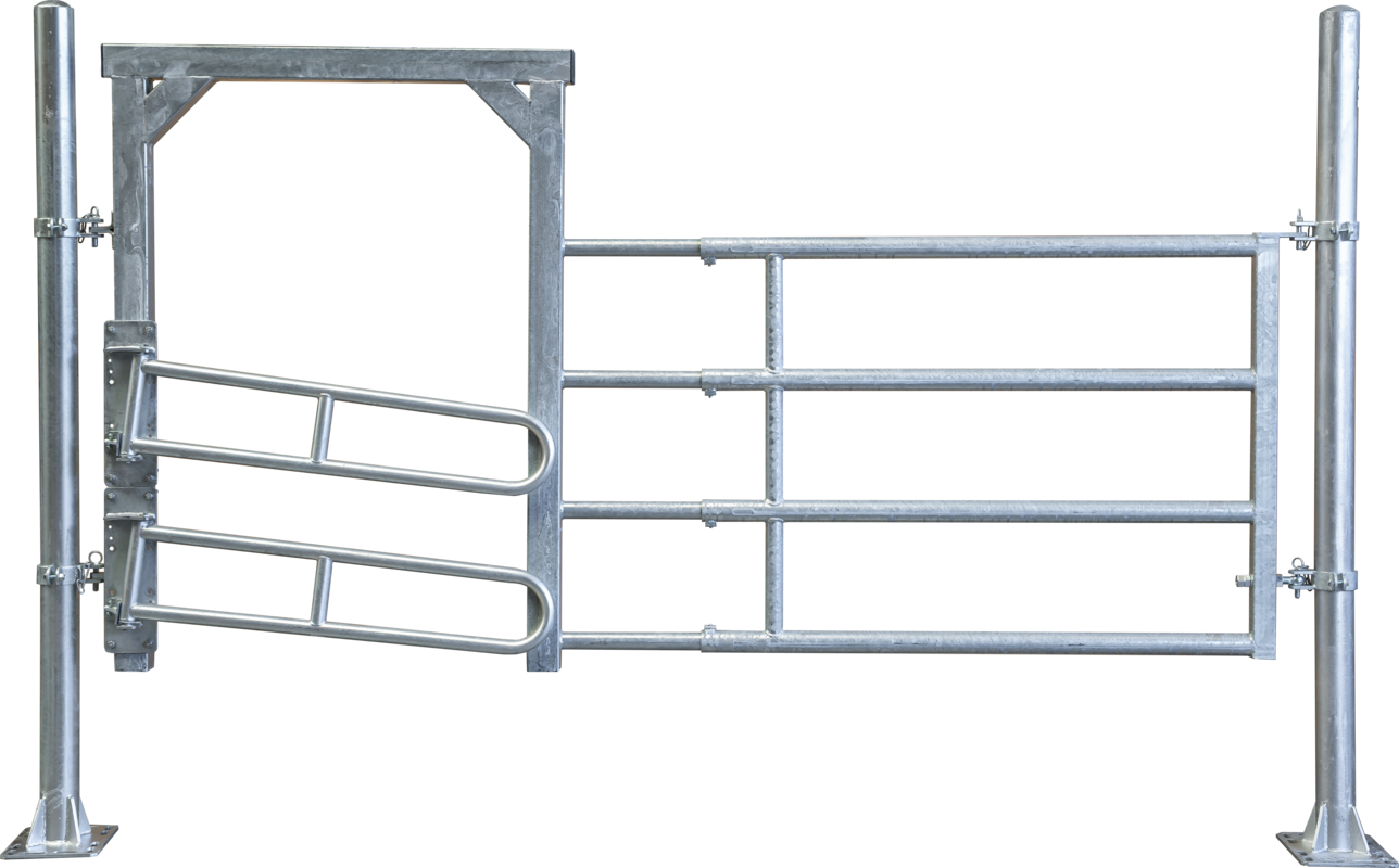 Extension Section R4 with Frame and One-Way Gate, double