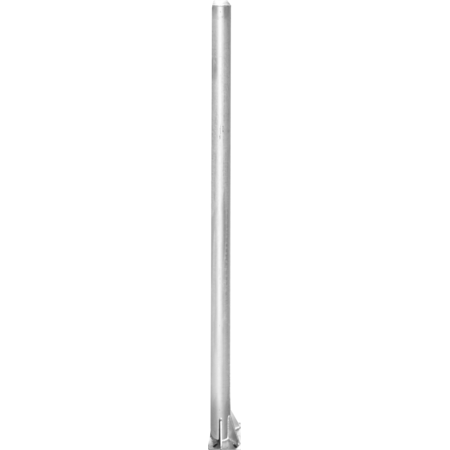 Post d= 76 mm, l=1.65 m, with base plate, excentric