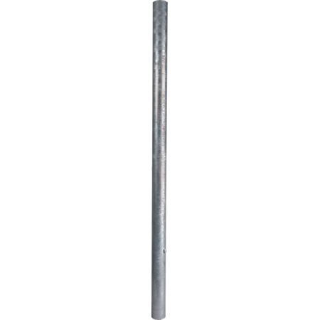 Poteau, d = 102 mm, L = 2,25 m sur platine 200x200 mm pour béton