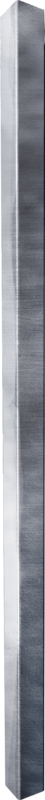 Post, square 90 mm, l=2.13 m, wall thickness 6 mm