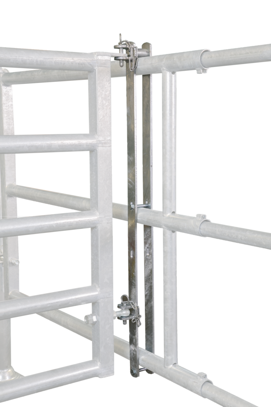 Suspension pour panneaux pour montage sur barrière et panneau