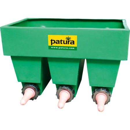 Calfateria, 3 Teat Feeder with compartments incl. accessory bag